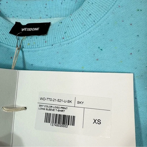 We11done Logo Print Long Sleeve Shirt - Picture 12 of 12